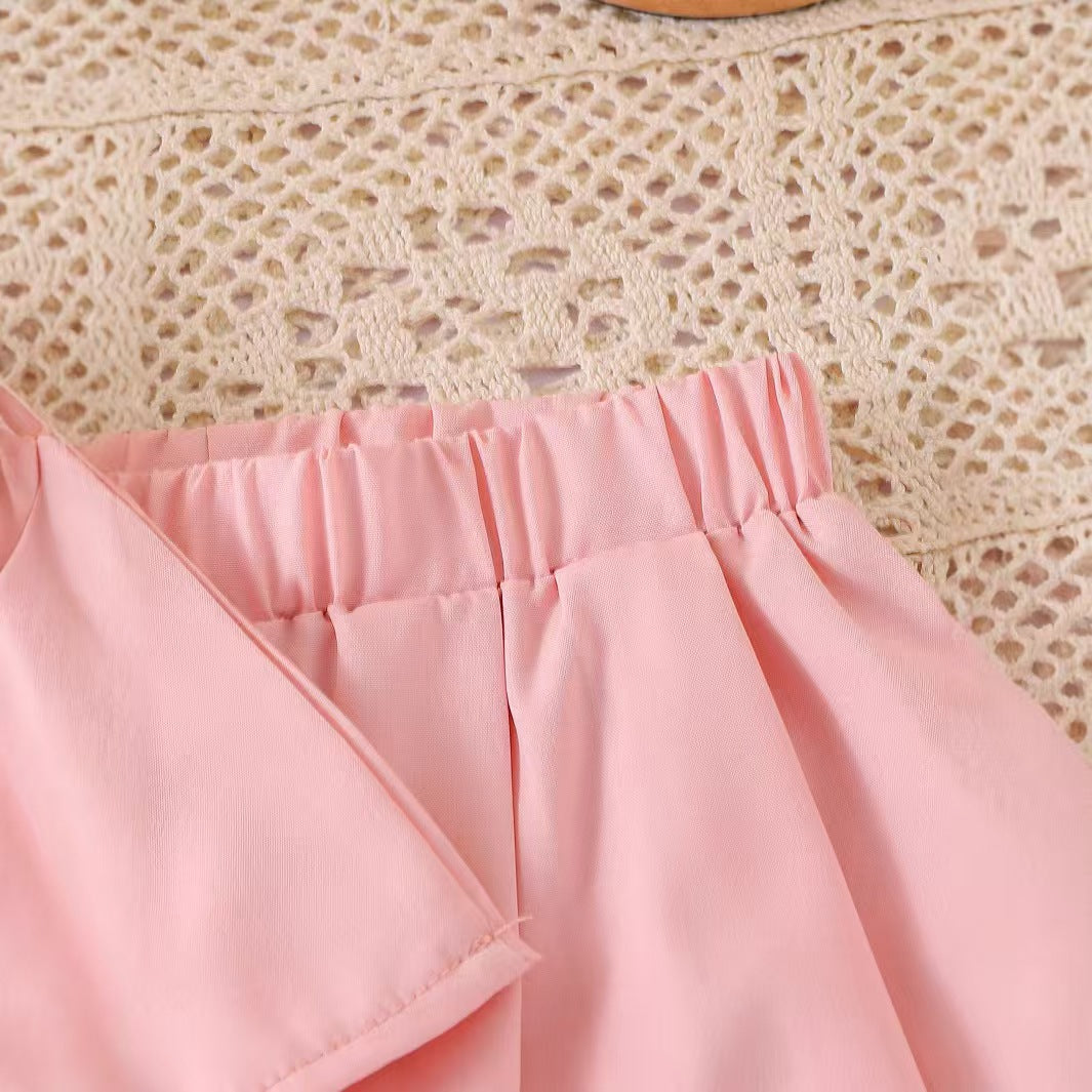 The Mia Bow Detailed 2piece Set