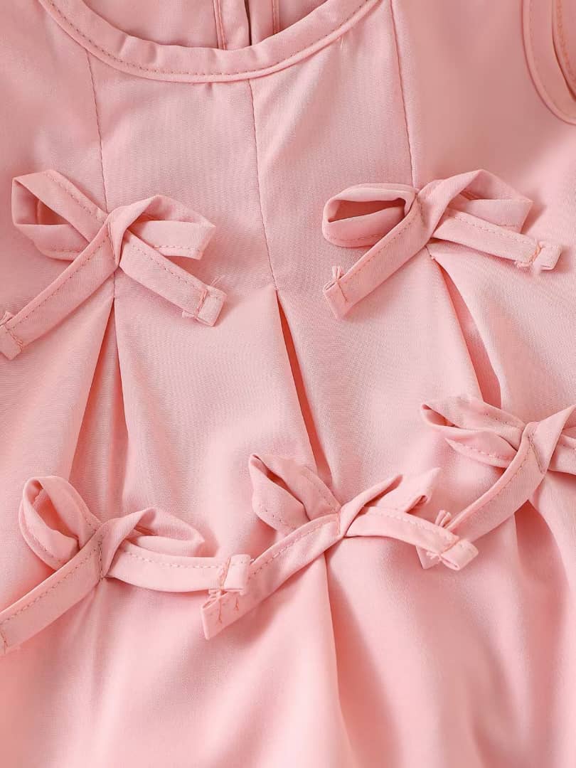 The Mia Bow Detailed 2piece Set