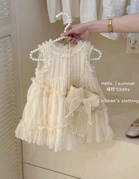 Pretty Ruffled Tiered Princess Dress
