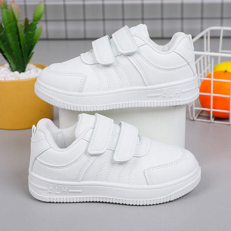 Low-Top Scalloped Sneakers