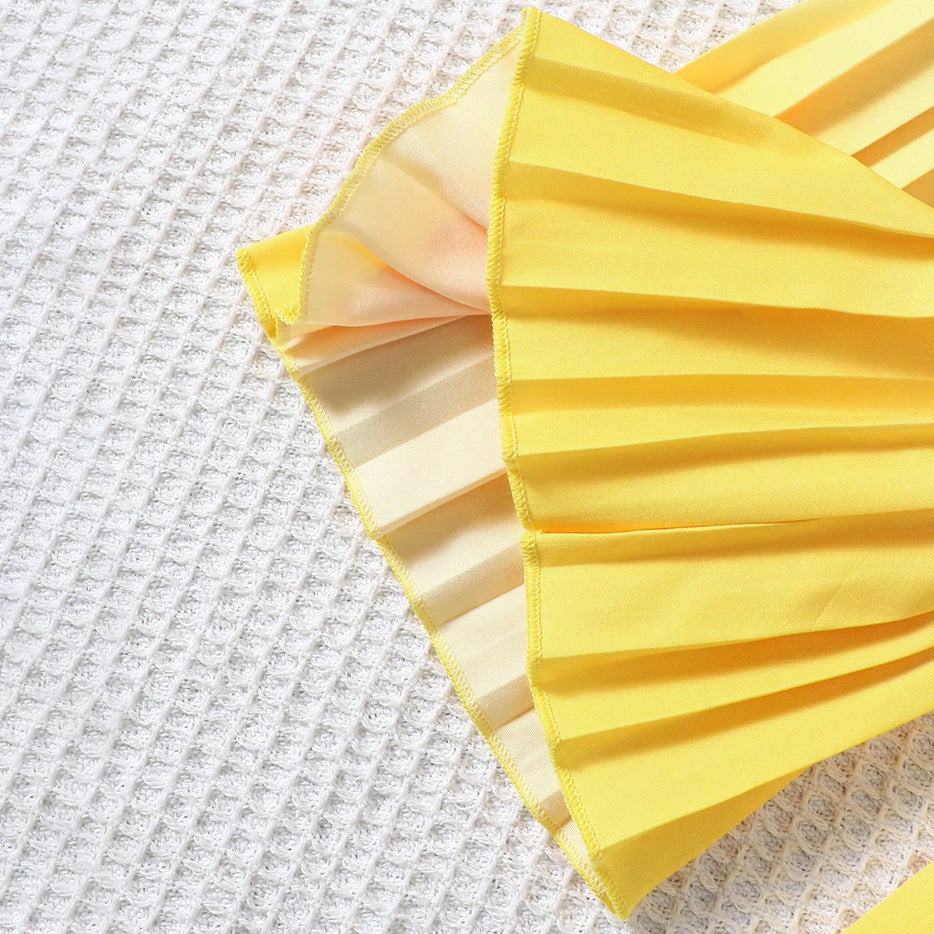 Sun-melt Pleats Cami Top & Pant Set