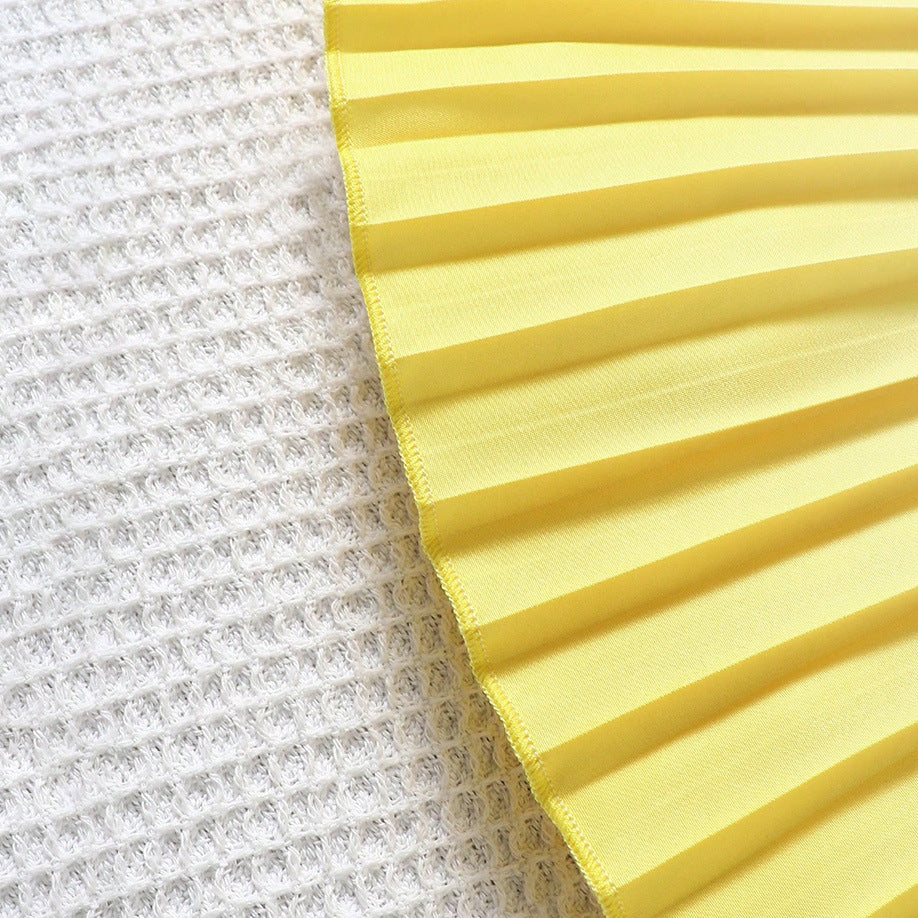 Sun-melt Pleats Cami Top & Pant Set