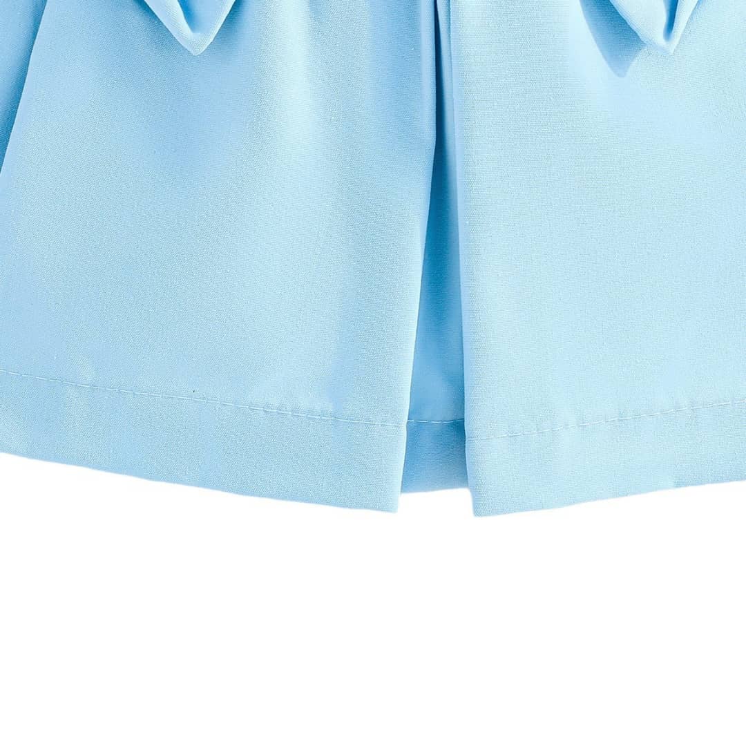 Whimsy Tulle Shoulders Two Piece Skirt Set