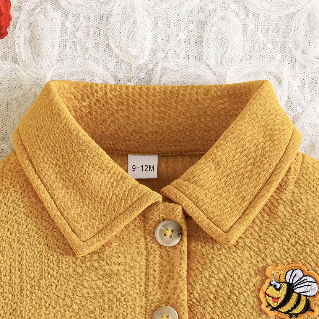 Busy Bee Cami Tulle Dress& Jacket Set