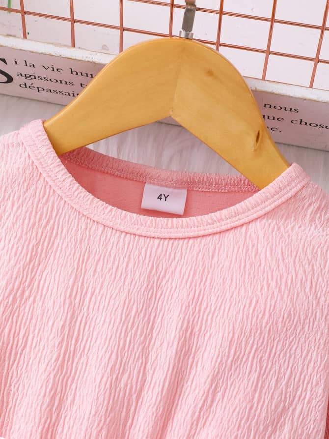 Rose Embossed Longsleeved Princess Dress