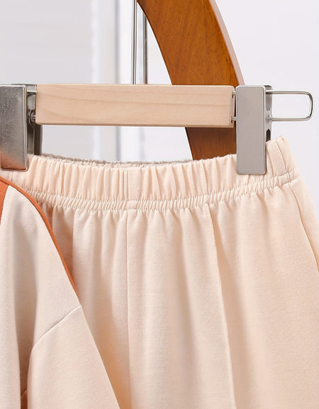 Contrast Two-Piece Bow Detail Set