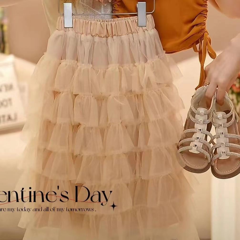 Ruffle Ready Layered Skirt & Side-Tie Top