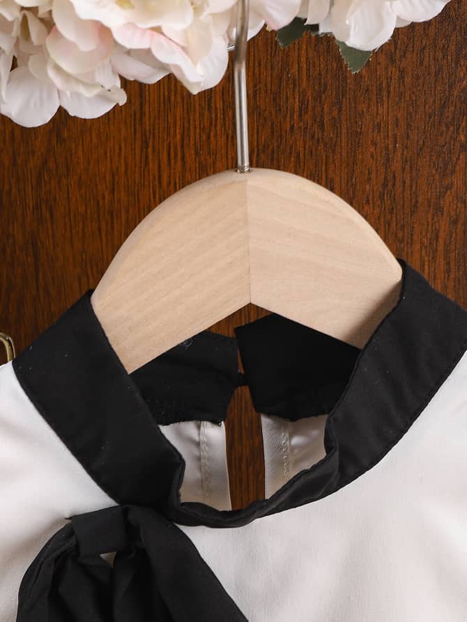 Classy Girls Top & Palazzo Monochrome Set