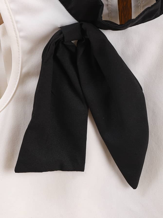 Classy Girls Top & Palazzo Monochrome Set