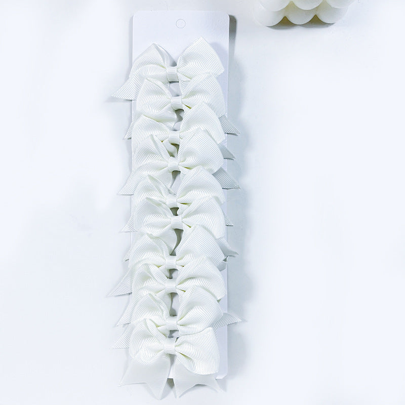 Color Pop Duo Bow Clips - 5pairs