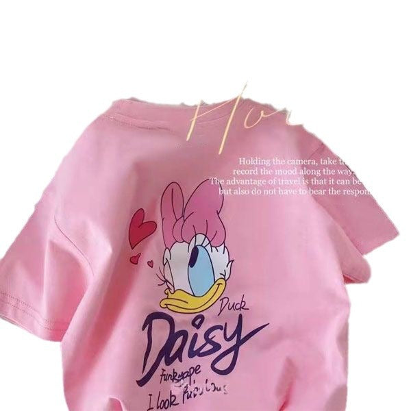 Duck Daisy Cartoon Tees