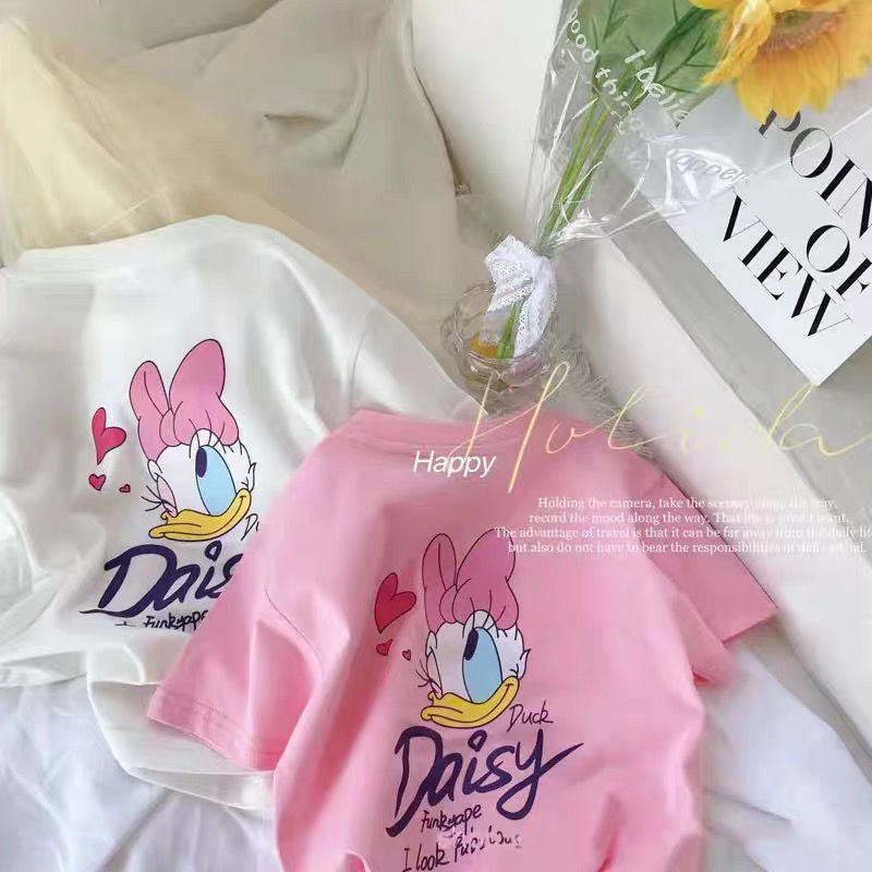 Duck Daisy Cartoon Tees