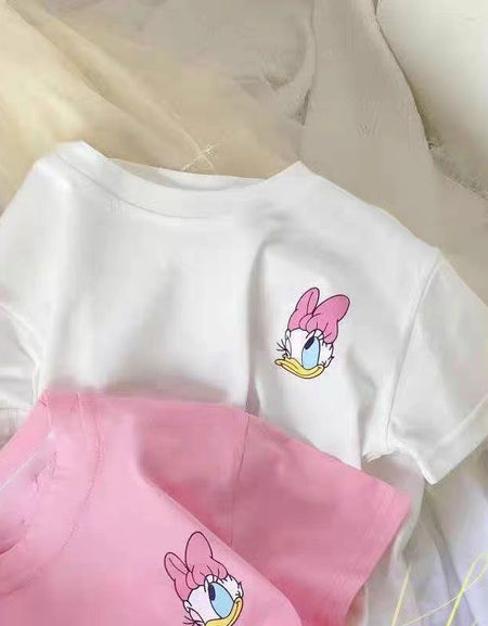 Duck Daisy Cartoon Tees