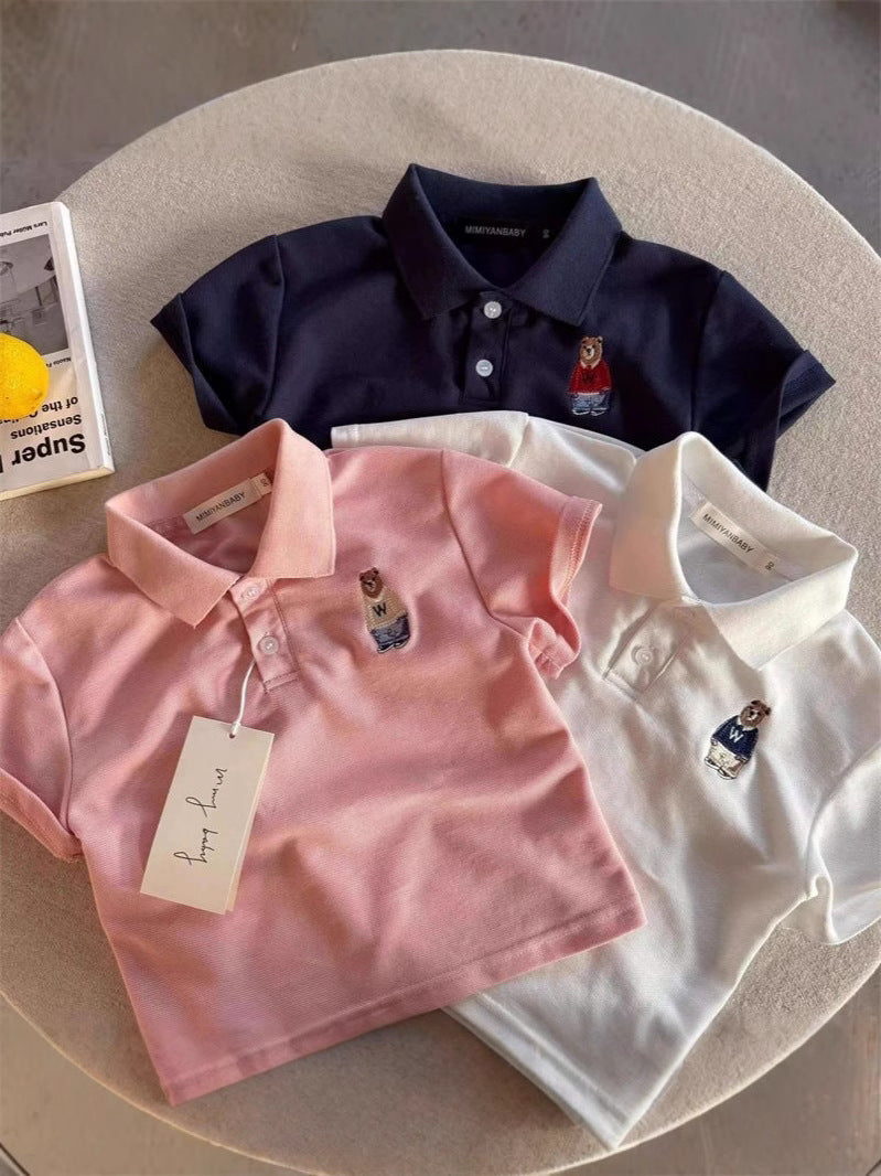 Bear With Me Unisex Stylish Polo Shirts