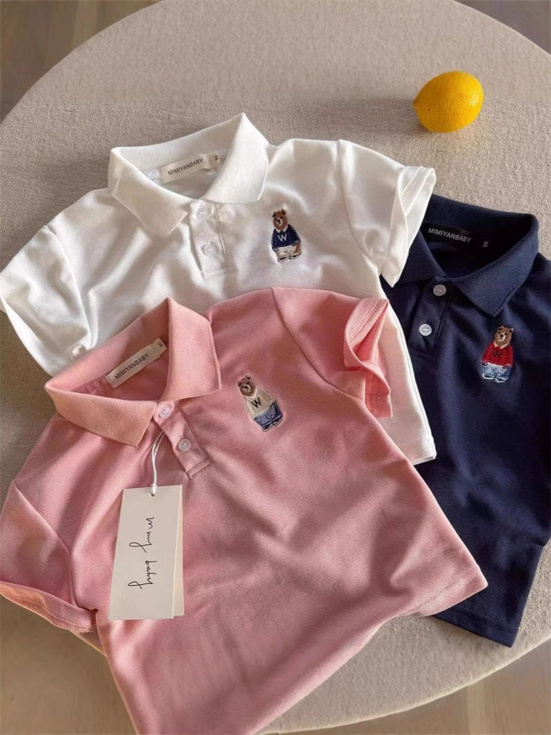 Bear With Me Unisex Stylish Polo Shirts