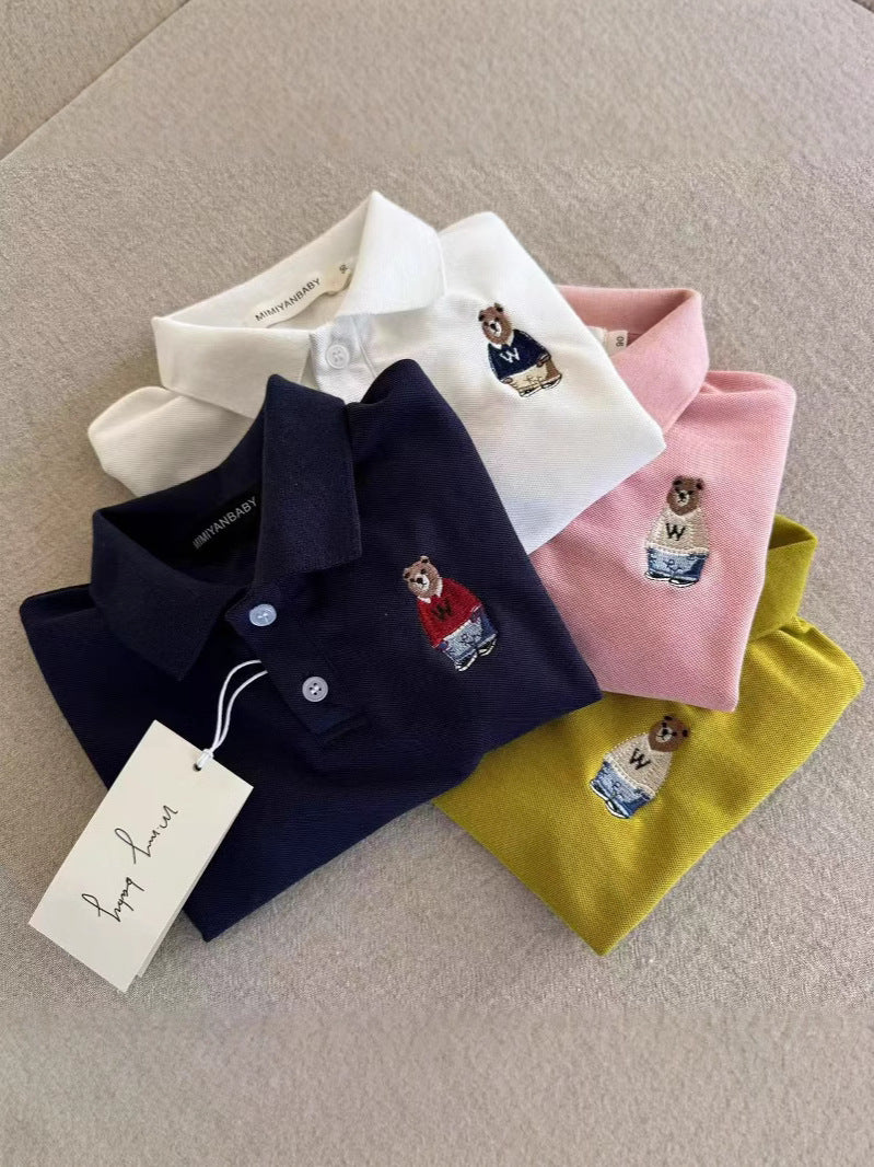 Bear With Me Unisex Stylish Polo Shirts