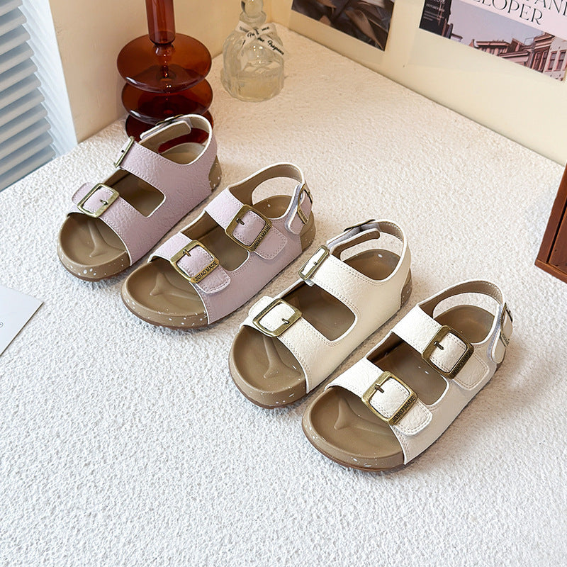 Buckle Up Adjustable Footbed Sandals