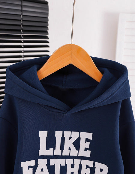 Like Father Lounge Set - Navy Hoodie & Pants
