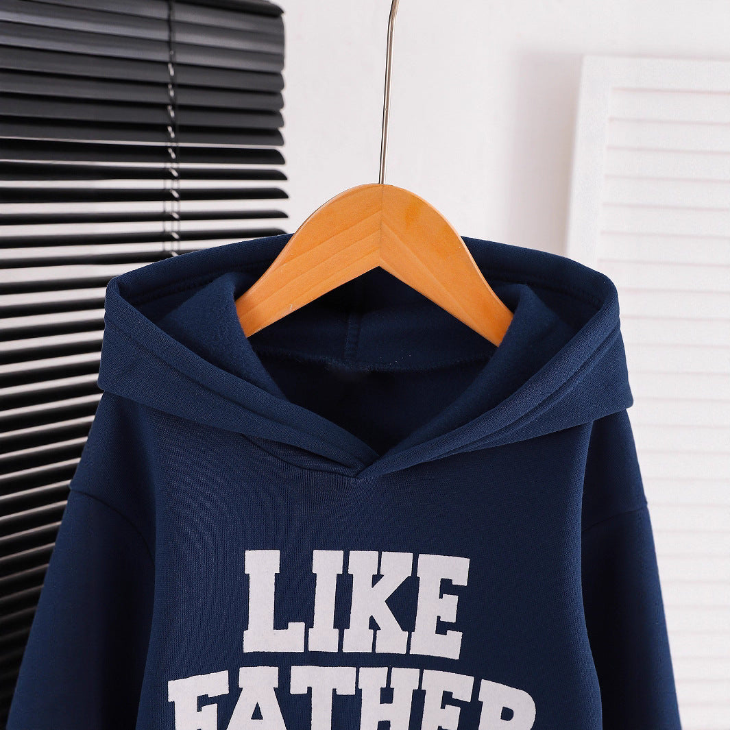 Like Father Lounge Set - Navy Hoodie & Pants