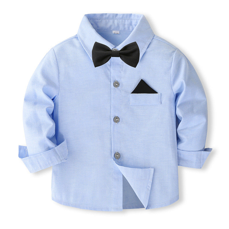 Dapper Cub Blue Bow Formal Set - 4piece