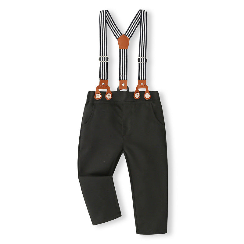 Dapper Cub Blue Bow Formal Set - 4piece