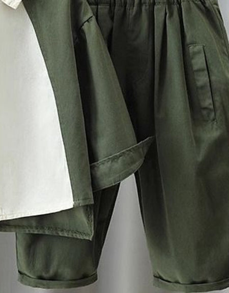 TwoTone Forest Shirt and Trouser Set