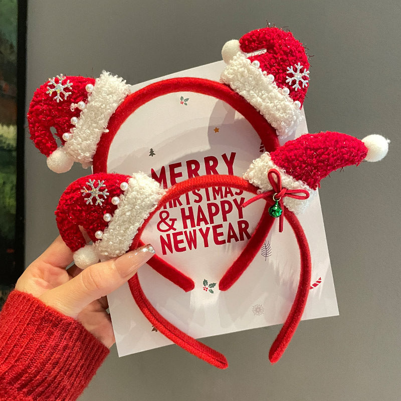 Christmas Big Bow Alice Bands