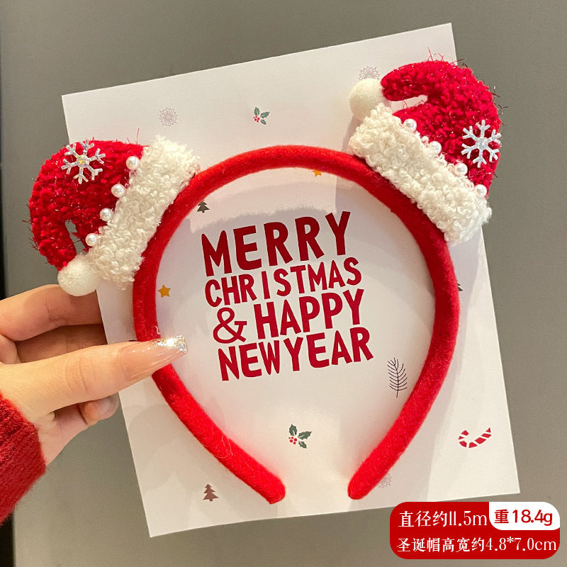 Christmas Big Bow Alice Bands