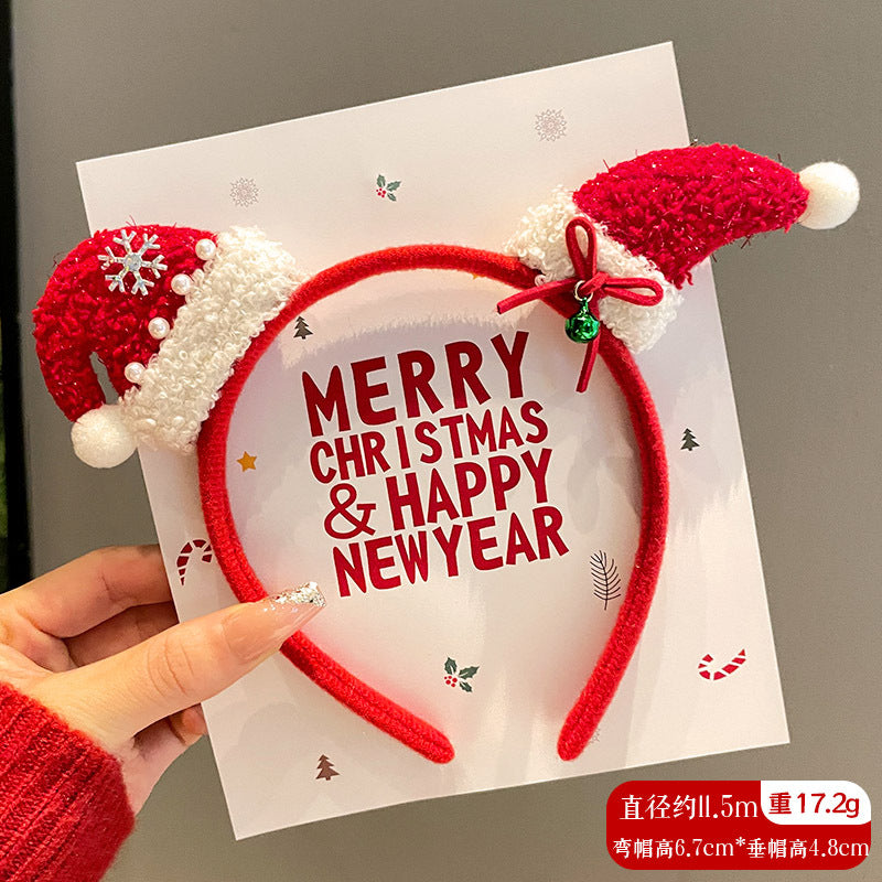 Christmas Big Bow Alice Bands