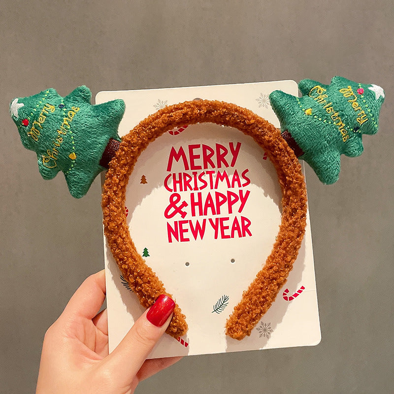 Christmas Big Bow Alice Bands