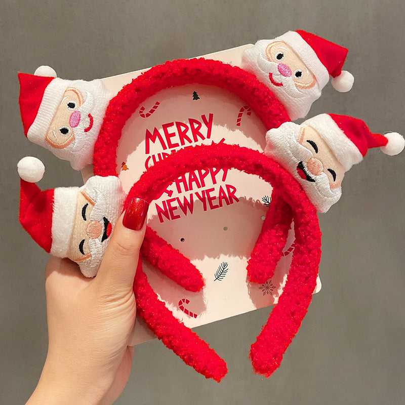 Christmas Big Bow Alice Bands