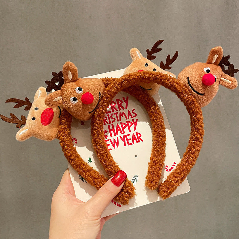 Christmas Big Bow Alice Bands