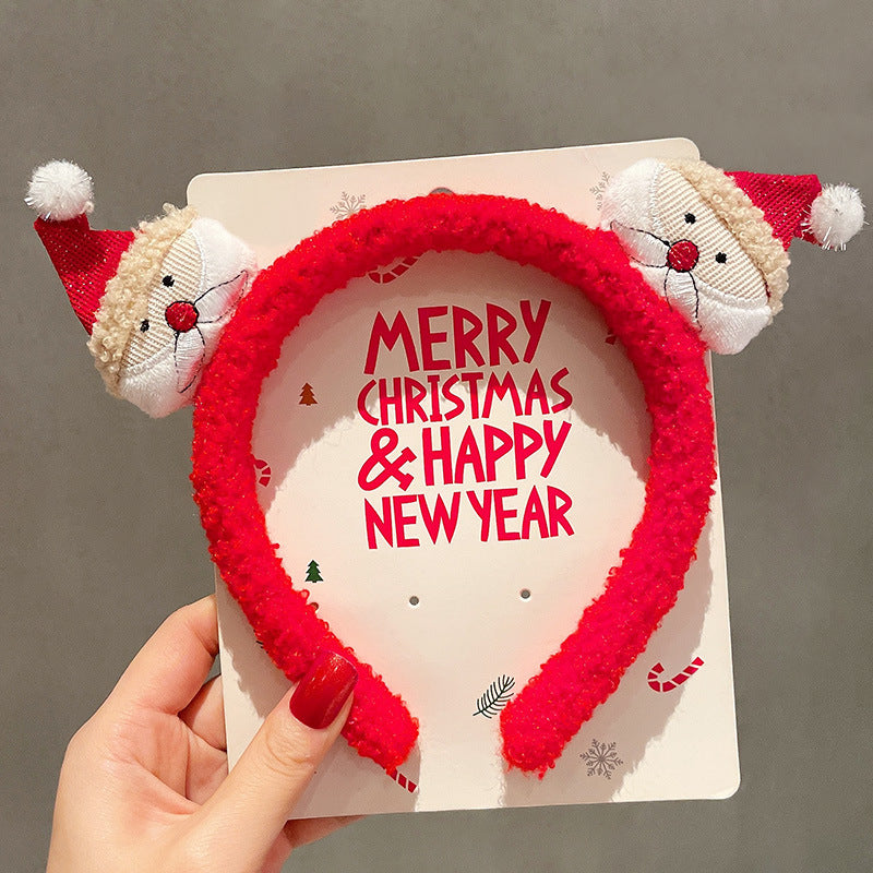 Christmas Big Bow Alice Bands