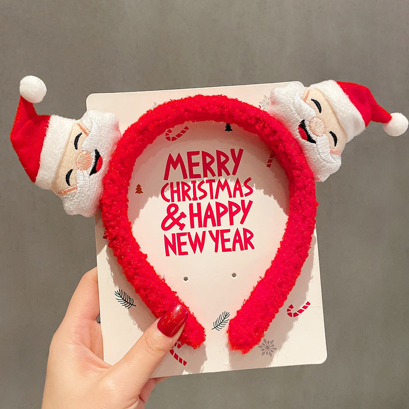 Christmas Big Bow Alice Bands