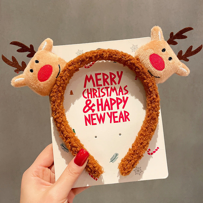 Christmas Big Bow Alice Bands