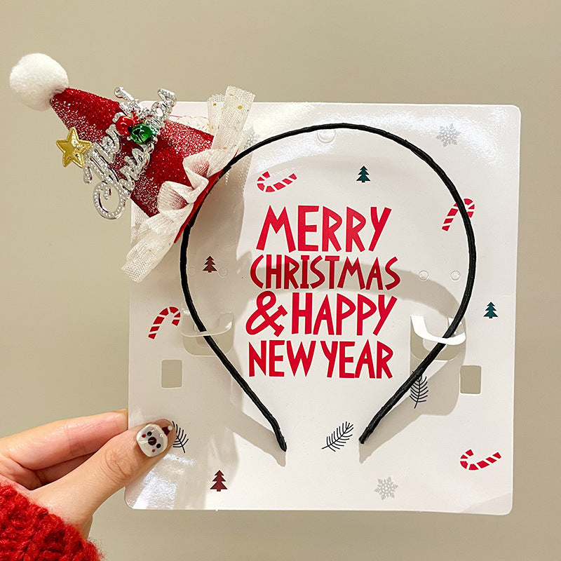 Christmas Big Bow Alice Bands