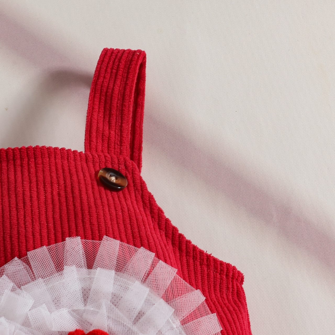 The Sweetheart Sparkle Pinafore & Onesie Set