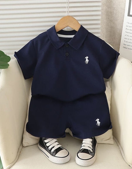 Classic Rider 2piece Polo Shirt & Tailored Shorts