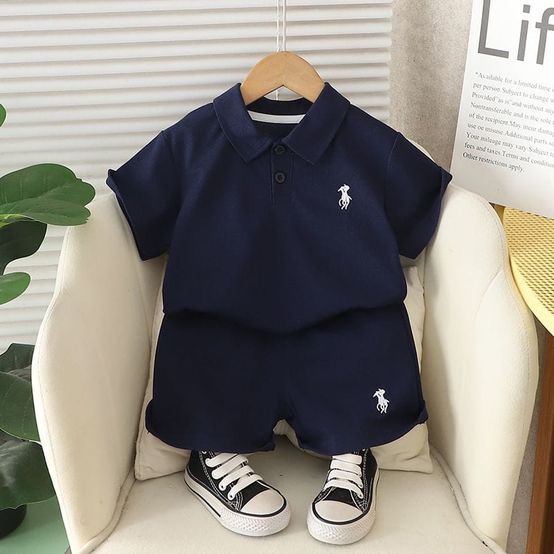 Classic Rider 2piece Polo Shirt & Tailored Shorts