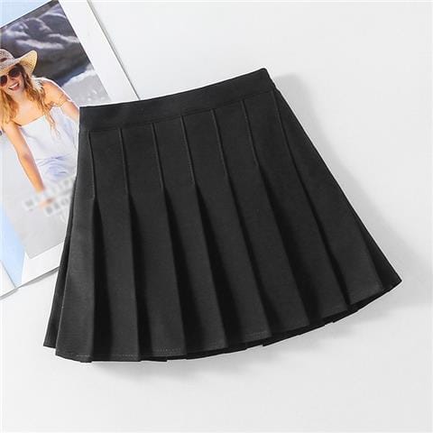 Color Pop Pleated Skirt - 4 Classic Shades