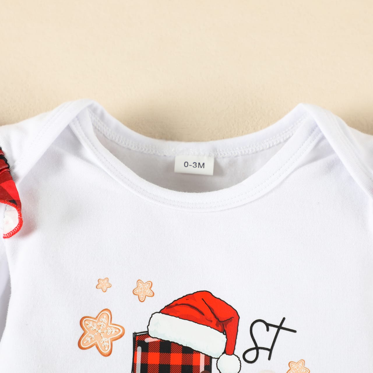 Plaid Reindeer Joy - Baby's First Christmas Set