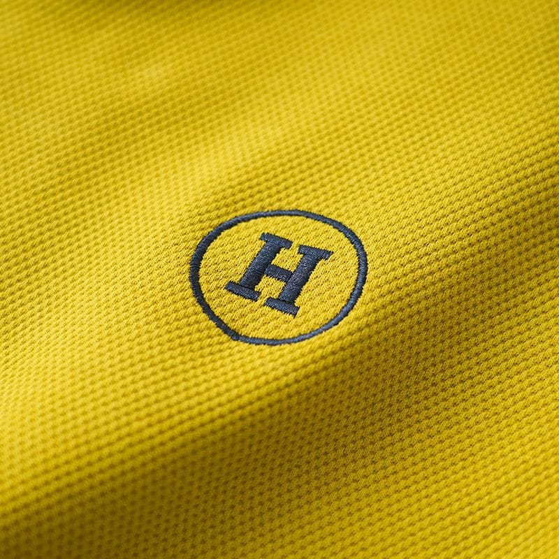 H Emblem Textured 2piece Set - Shirt &Shorts