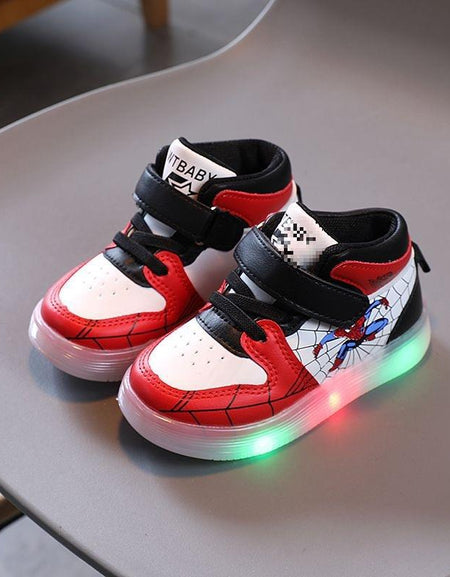 Spider Glow Hero Sneakers