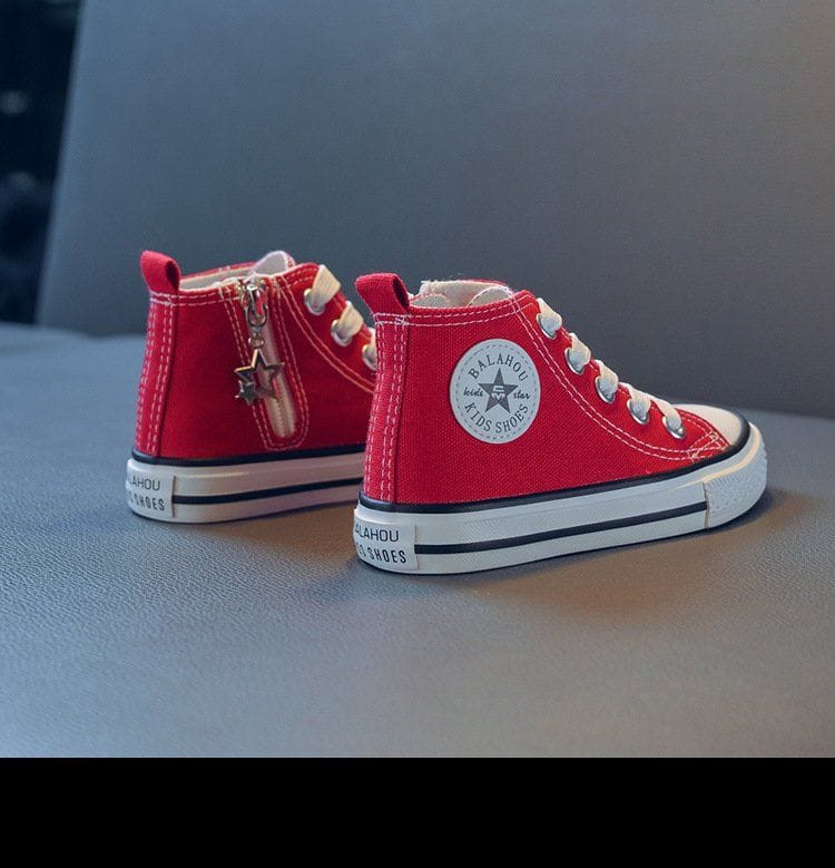 Stylish High Top Lace-up Canvas