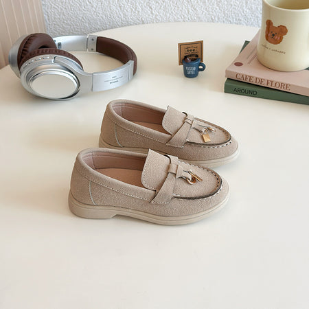 Mini Buckle Luxe Loafers