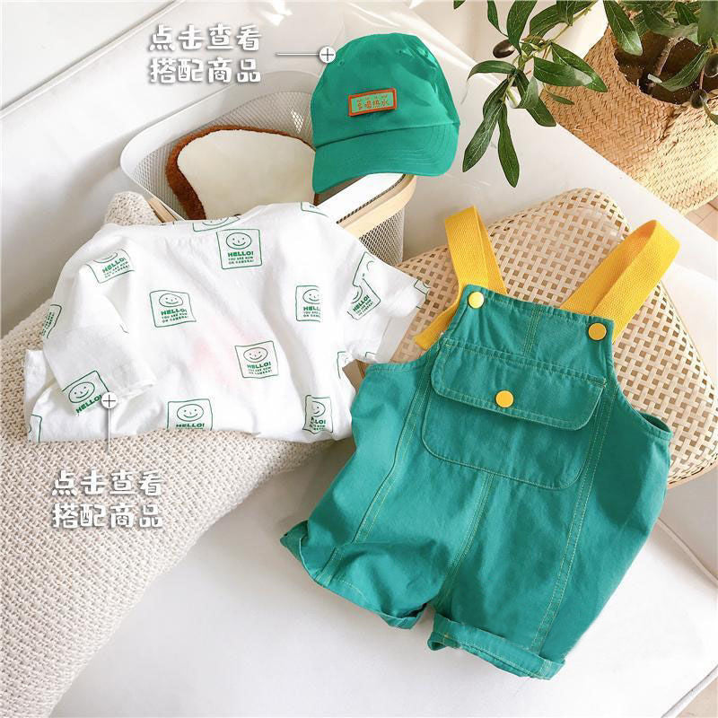 Stylish Overall & Tee Combo