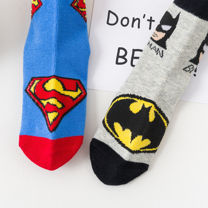 Superhero Themed 5in1 Socks Set