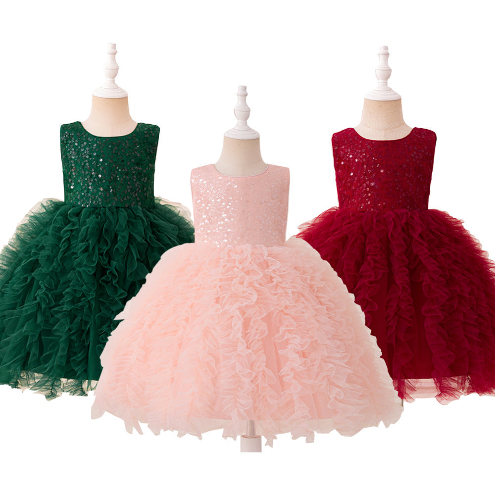 Sequin Sparkle Tulle Party Dress