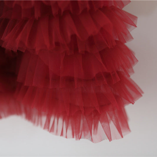 Ruby Ruffles Holiday Tutu Dress