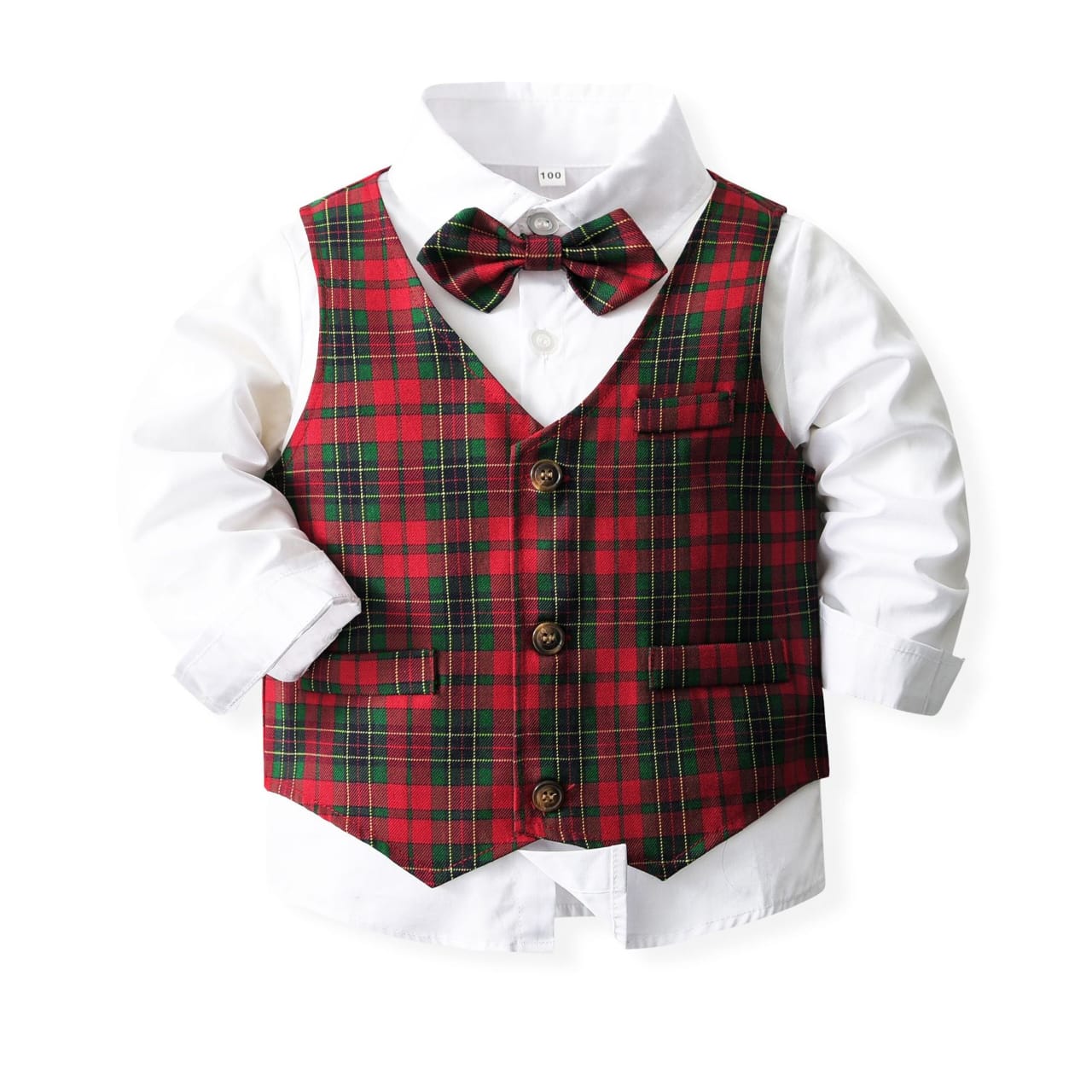 Tartan Tidings Boys Holiday Set